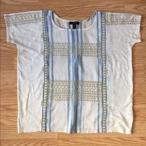 J. Crew Embroidered Shirt